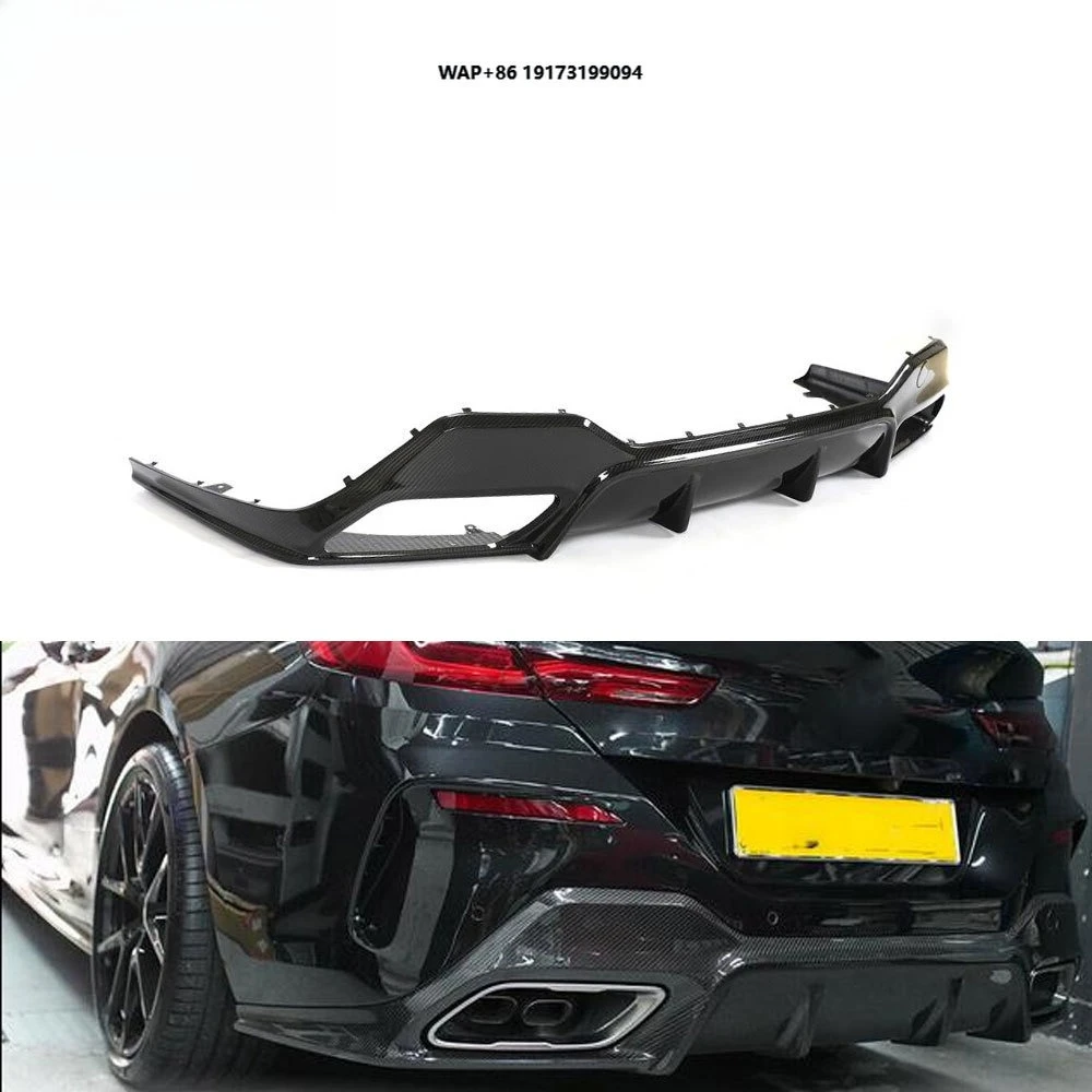 

Диффузор заднего бампера из сухого карбона для BMW 8 серии G14 G15 M850i M-Sport 2018-2022