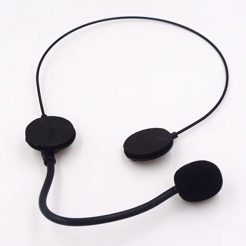 New【1Pc Singer Fake Earpiece Prop Fake Microphone Headset Rockstar Concert Play Halloween Party Costume Cosplay Supplies】
