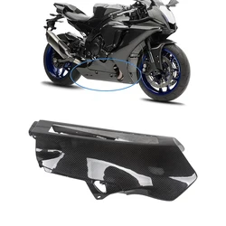 For Yamaha R1 2020 2021 2022 2023 2024 Carbon Fiber Lower Engine Belly Pan Bottom Protection Modification Accessories Fairing