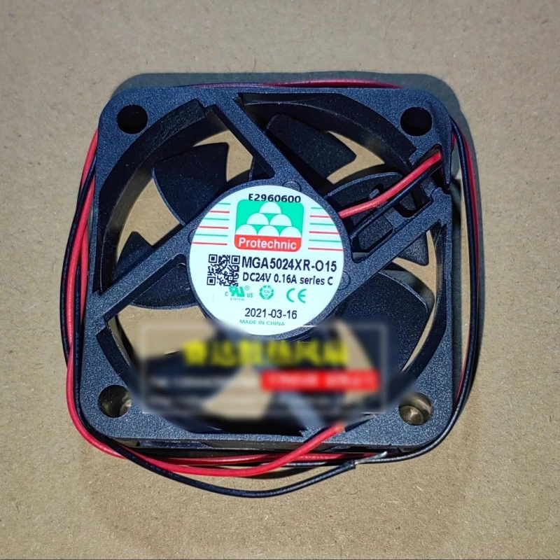 

Free shipping, brand new MGA5024XR-O15 5010 24V 0.16A two-wire cooling fan
