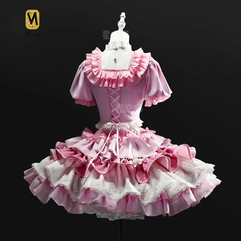 

Madoka Magica Kaname Madoka Cosplay Costume For Halloween Christmas Carnival Role Play Comic Con Lolita Dress HCos
