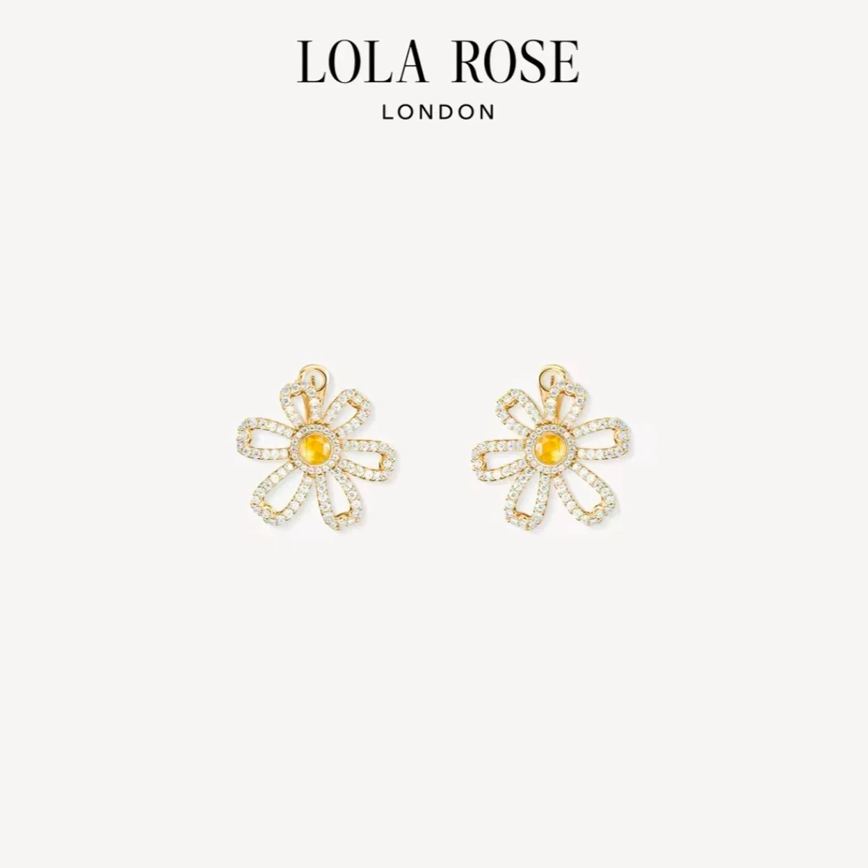 Lola Rose Daisy Series Exquisite Earnail Watch Women's New Fashion Luxury Birthday Valentine's Day Gift for Girlfriend