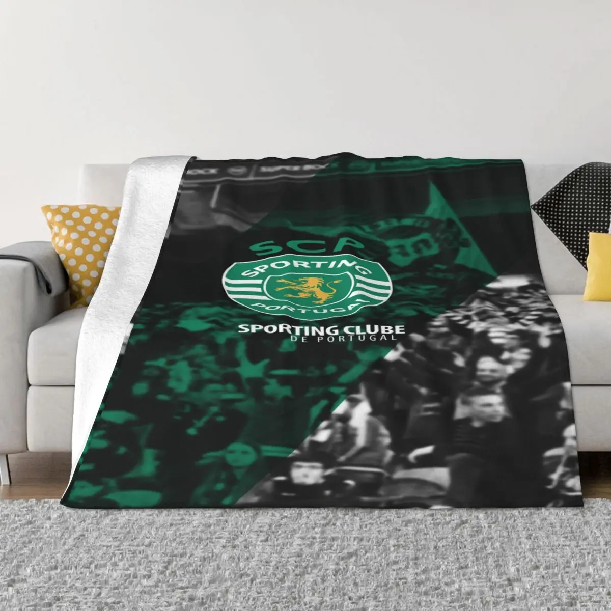 Sporting CP 1166 Bedroom Bed Blanket Blankets & Throws Throw Blanket