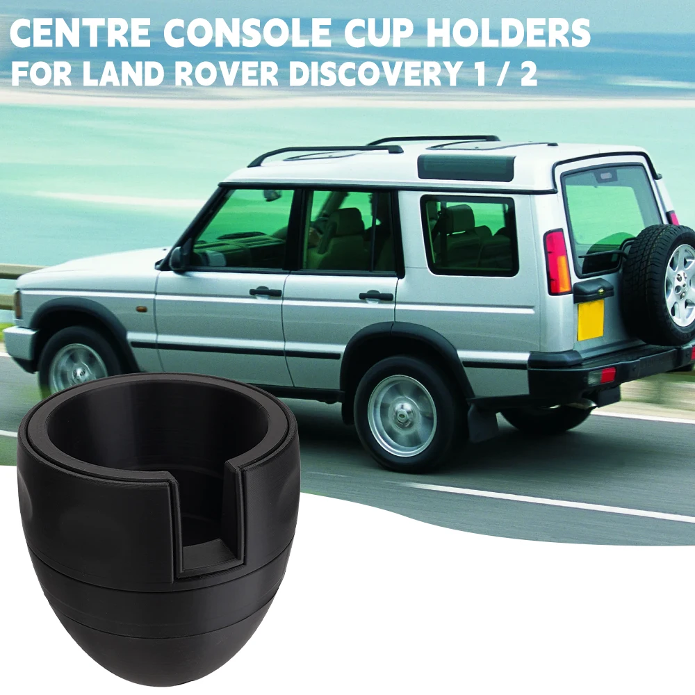 2PCS Centre Console Cup Holders For Land Rover Discovery 1/2 Coffee Beverage Cup Holder