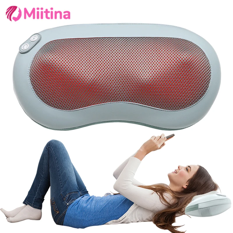 

Massage Pillow Cervical Spine Waist Massager Home Hot Compres Back Shoulder Neck Cervical Spine Pillowwaist Neck Dual-use