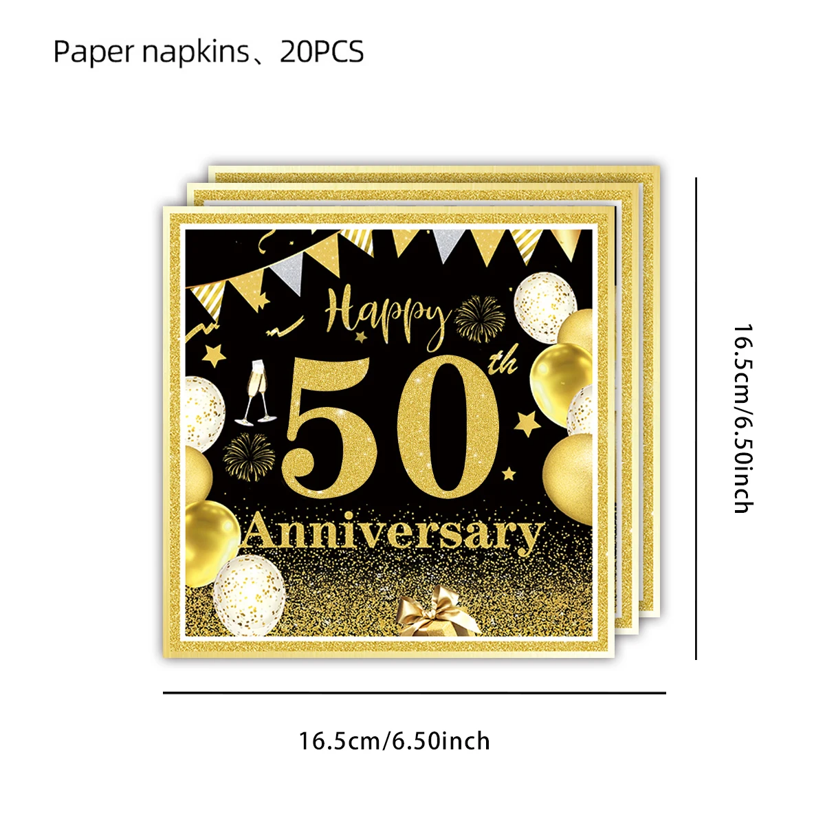 50e verjaardag wervelingen streamers hangende wervelingen gelukkige verjaardag banner zwart goud 50 jaar oude verjaardagsfeestje decoraties benodigdheden