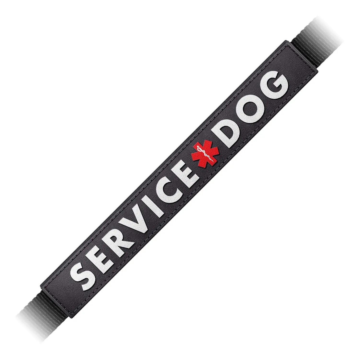 Waterproof Dog Leash Sleeve, Service Dog Dual-Sided Message Wrap, 1-Pack, Customized