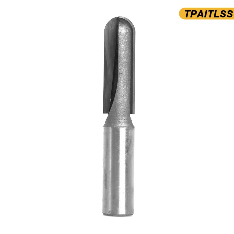 1 قطعة 1/4 "6.35 مللي متر 1/2" 12.7 مللي متر عرقوب قاطعة المطحنة نحت الخشب CNC كربيد نهاية مطحنة شفرة طويلة مستديرة الأنف بت الأساسية صندوق راوتر بت #1