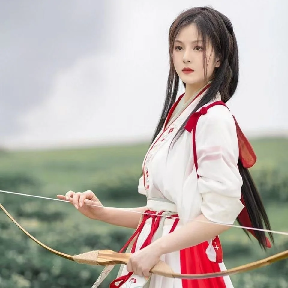 الحديث Hanfu المرأة الصينية التقليدية فستان كيمونو سلالة تانغ القديمة مجموعة الهانبوك زي الجنية جميلة الإلهية فتاة Vestido