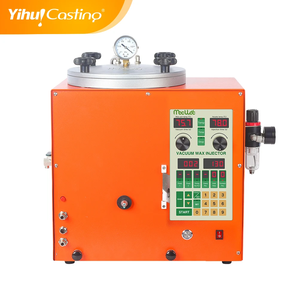 Hot Selling Yihui Brand 500W High Precision Vacuum Wax Injector No Shrink for Wax Jewelry Making with 1 Year Warranty