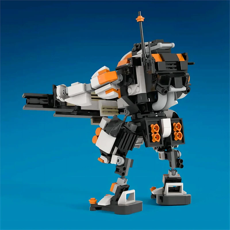 Titanfalled 2 Vanguard Titan Tone Class Titan Building Blocks Kit Mecha Robot Warrior Figure Bricks Model Toys Adult Child Gift