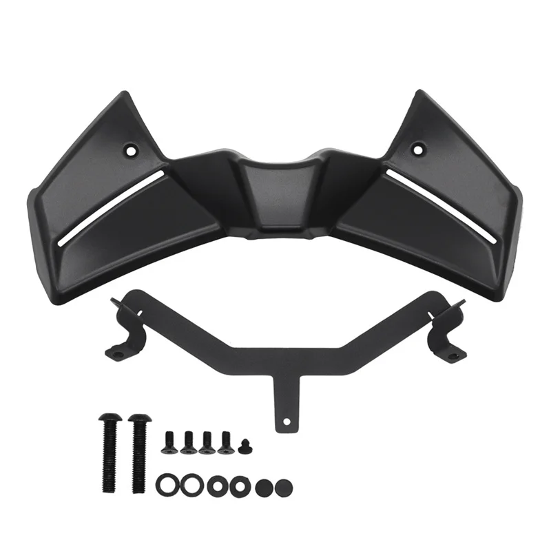 For MT-09 MT 09 MT09 2024 2025 Motorcycle Front Spoiler Kit Downforce Naked Frontal Spoilers Winglet Aerodynamic Wing