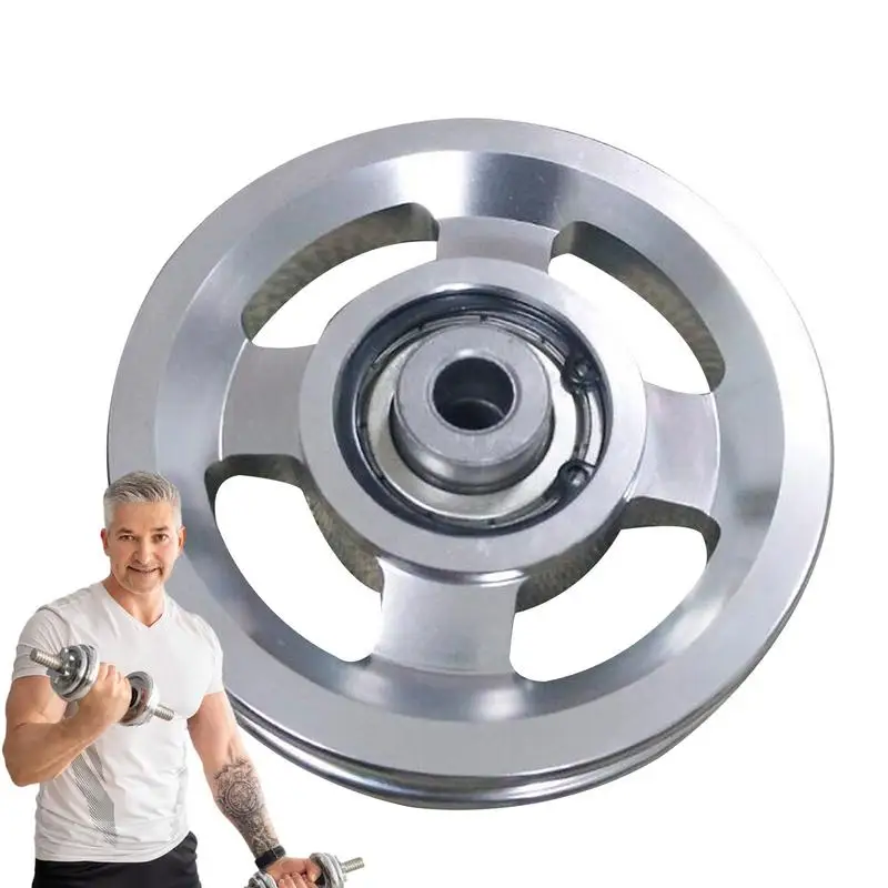 Fitness Pulley Aluminium Alloy Home Gym Attachments Part Exercise Strength Training Accessory