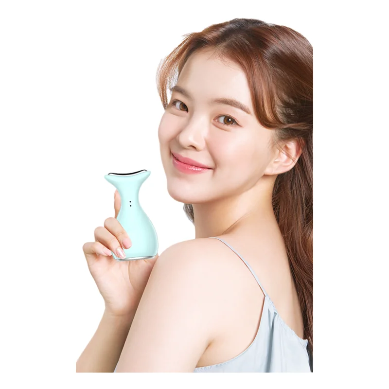 بكرة ثلج للتدليك بالضغط البارد للوجه والعين والرقبة ومدلك الوجه Gua Sha ، تخفيف مسام الوذمة ، مزيل الرأس الأسود ، جهاز التجميل #1