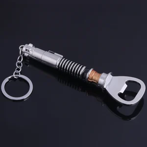 Luke Skywalkers Movie Series Keychain, Lichtschwert, Flaschenöffner, cooler Autoschlüsselring, Herrenschmuck 10 Hauptverkauf Lis Boy Scout - №9