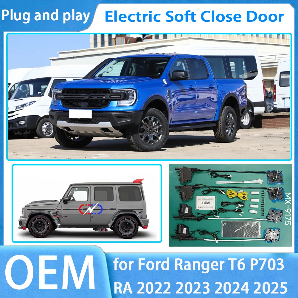 

for Ford Ranger T6 P703 RA OEM Car Soft Close Door System Automatic Electric Auto Pull Power Latch Power Closing Quiet