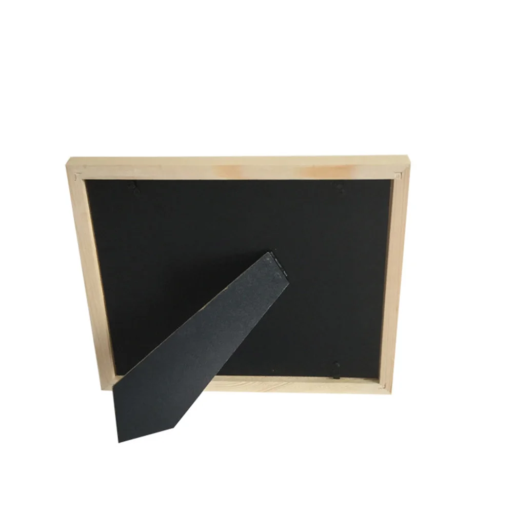 

Baby Handprint Footprint Kit Wooden Photo Frame Stamp Ink Pad Baby Shower Decor Gift Infant Keepsake Frame Infant Handprint Kit