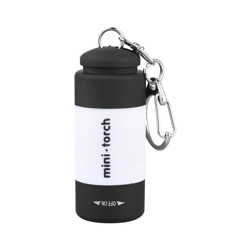 USB oplaadbare LED multifunctionele sterke lichte zak sleutelhanger zaklamp waterdichte buiten wandelen camping mini zaklamp