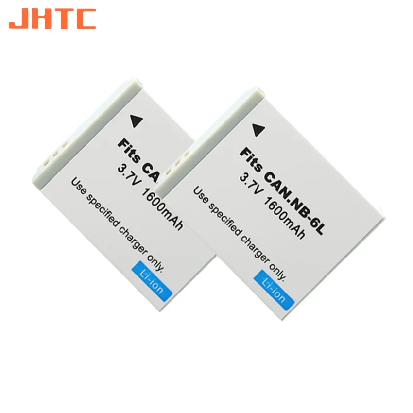 Batteria 1600mAh NB-6L 6LH per Canon Power-shot SX520 HS SX530 SX600 SX610 SX700 SX710 IXUS 85 95 200 210 NB 6L Batteria per fotocamera