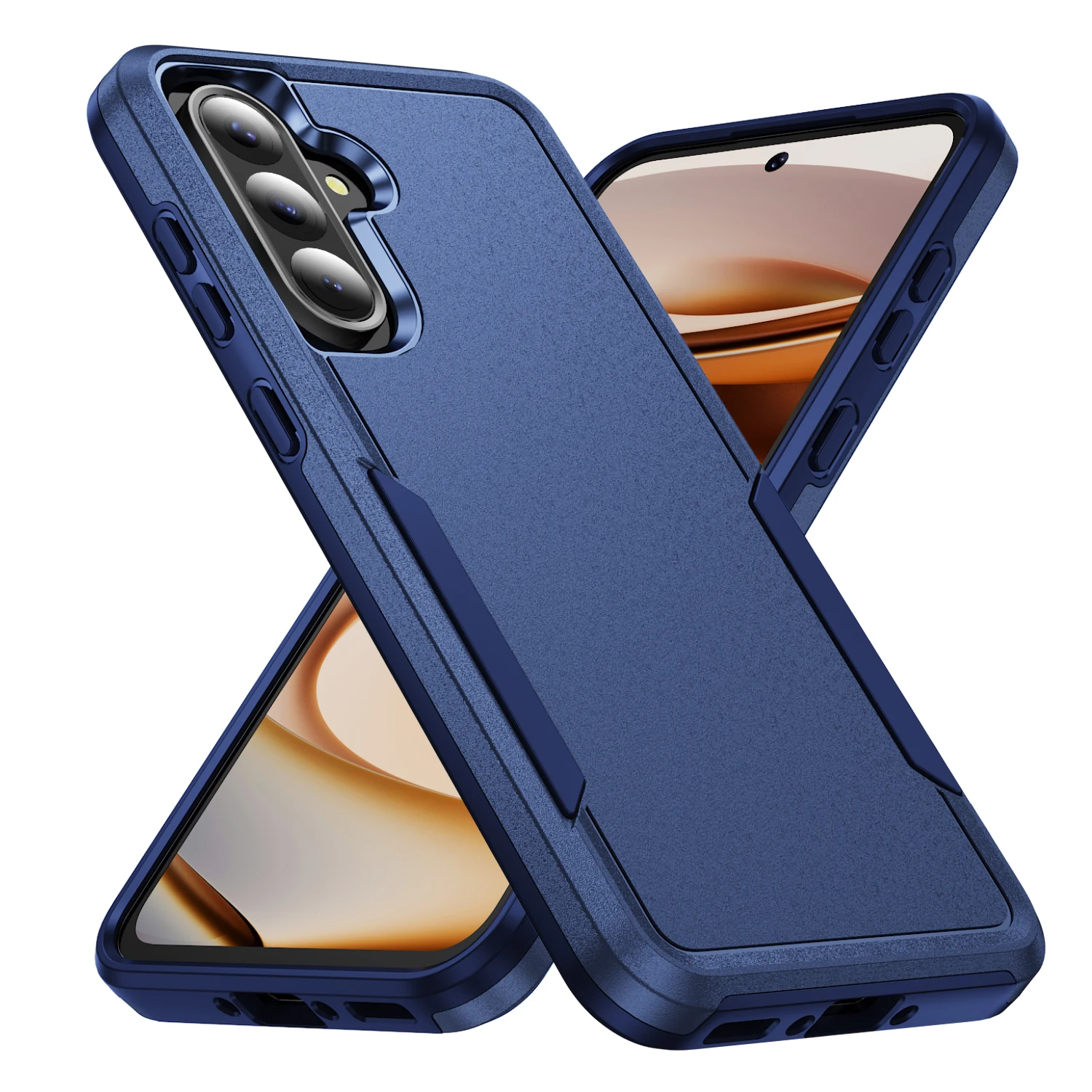 Harte Anti-Rutsch-Hülle für Samsung Galaxy A17 S25 FE A56 A36 A16 5G A35 A55 A15 A54 A14 S25 Ultra Edge S24 Plus S23 FE S22 Hüllen