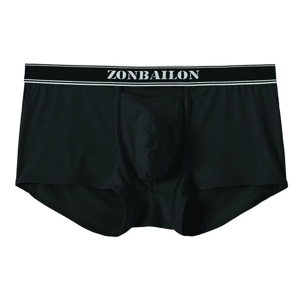 Jinshi Men’s BoxerBriefs Soft Front Open Boxer Comfortable Trunks Comfort Short Boxers For Men