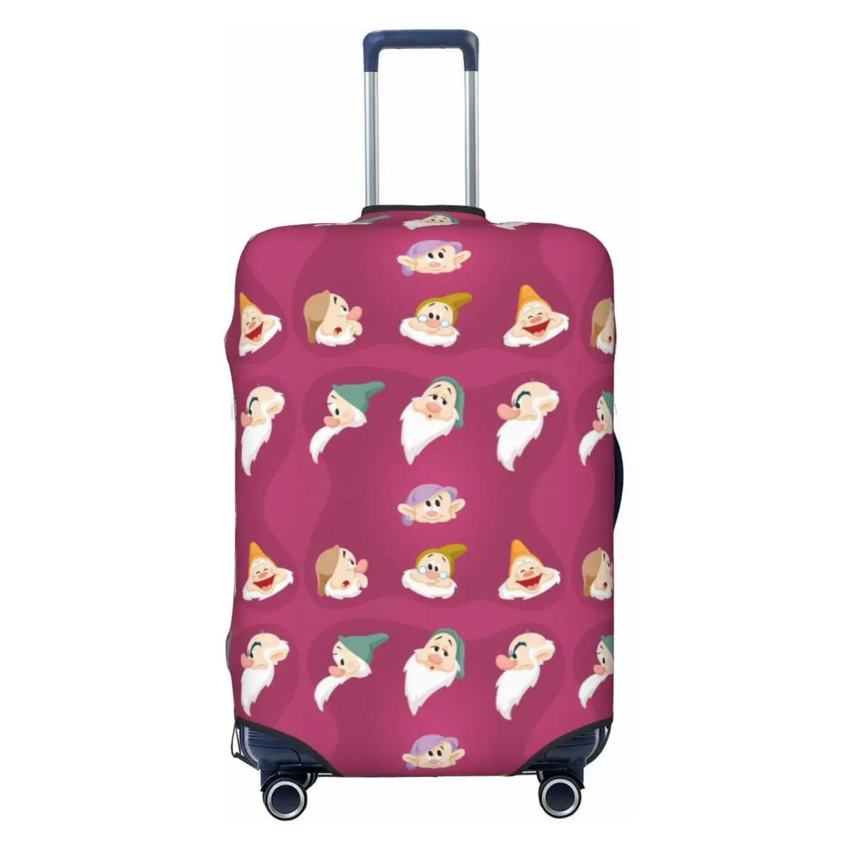 

Custom Snow White And The Seven Dwarfs Luggage Cover Fashion Suitcase Protector Covers Suit For 18-32 inch