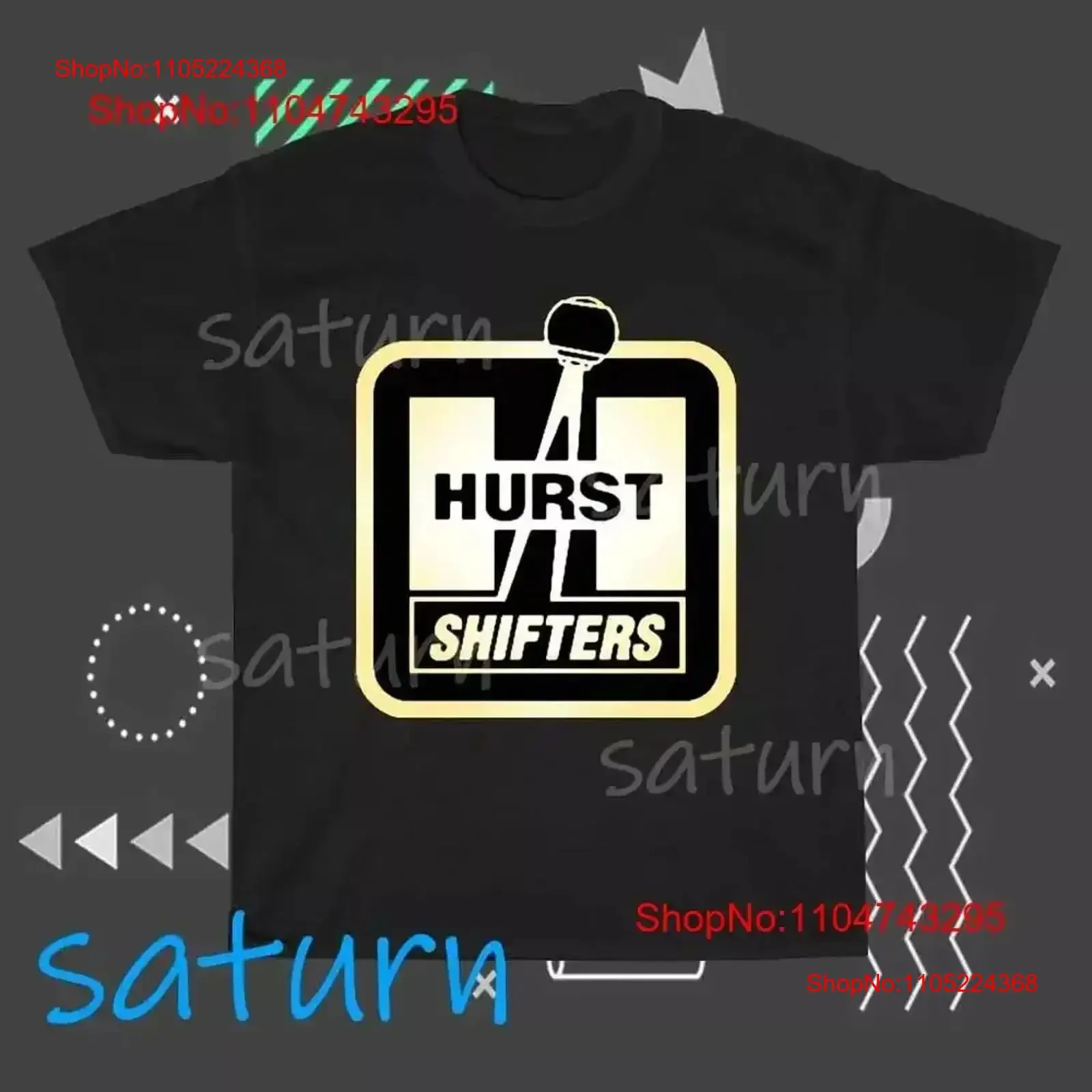 Hurst Shifters Logo T Shirt Funny Size S to 5XL vintage Washed Stylish Slightly fashion homme Breathable streetwear vintage