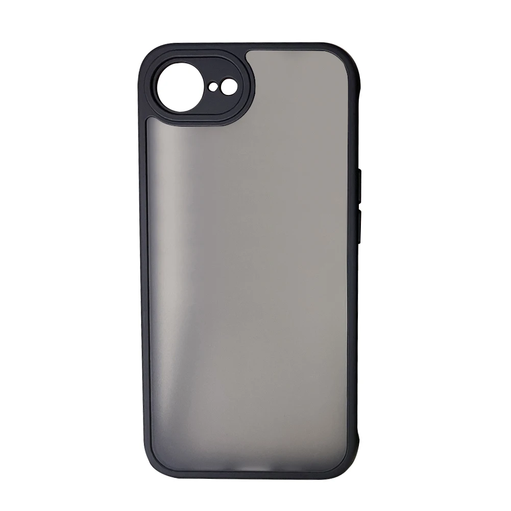 

Frosted Translucent Case for iPhone 16E Matte Hard Cover Drop Protection Shockproof Frosted Translucent Phone Cover Anti-Scratch