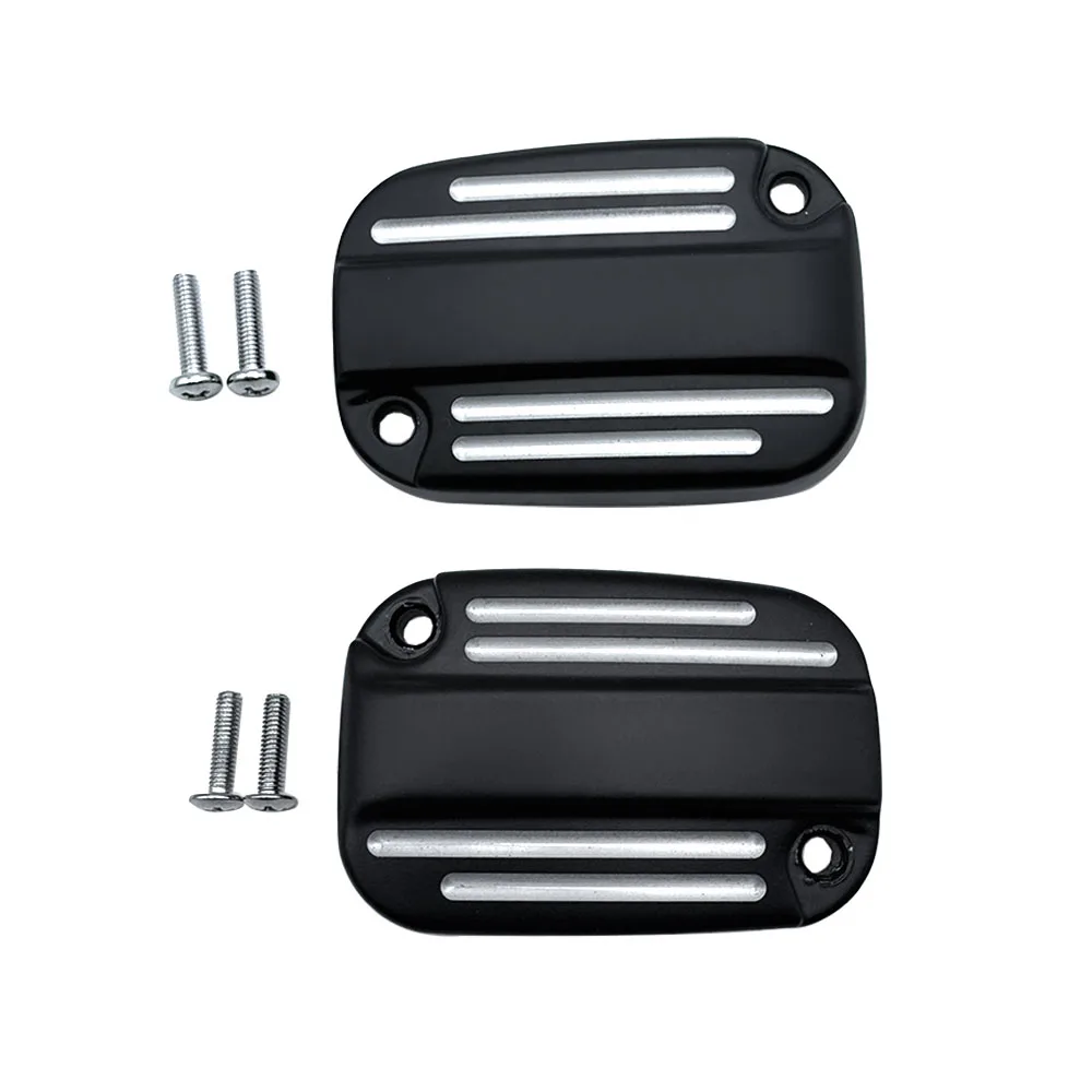 Motorcycle Left Right Clutch Master Cylinder Reservoir Cover Cap For Harley Touring Road King Electra Street Glide VRSCR V-Rod