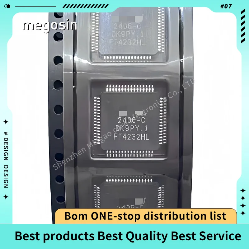 1pcs/lot FT4232HL FT4232 USB high-speed hub chip