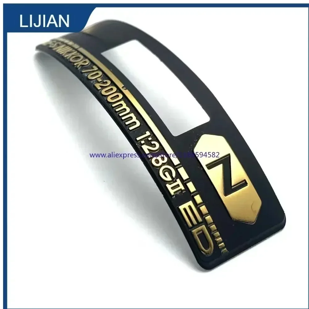

New for Nikon AF-S Nikkor 70-200 mm Second-Generation 70-200 1:2.8 G F/2.8G II Lens Label Nameplate Logo Repair Part