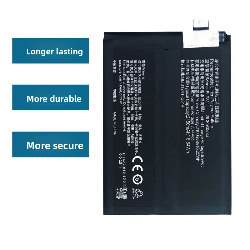 BLP811 for OPPO Reno 4SE/Reno 5 5G/Find X3 Lite Phone Battery High Quality  Capacity Replacement Bateria Grade A Cell with Tools