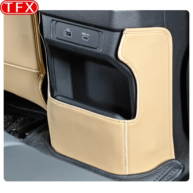 For Chery Jetour T2 2024 2023 Car Styling Rear Seat Anti Kick Pad Protective Pad Seat Back Anti Dirt Pad Auto Accessories