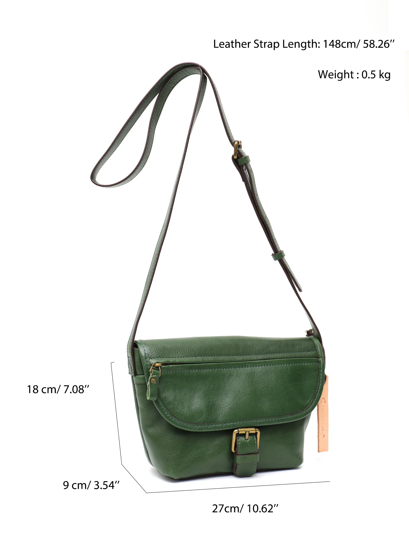 Imagem -04 - Sc-bolsas Crossbody Vintage de Couro para Mulheres Bolsas Casuais com Estilingue Pele Genuína Bolsos Múltiplos Bolsas de Ombro Mochila