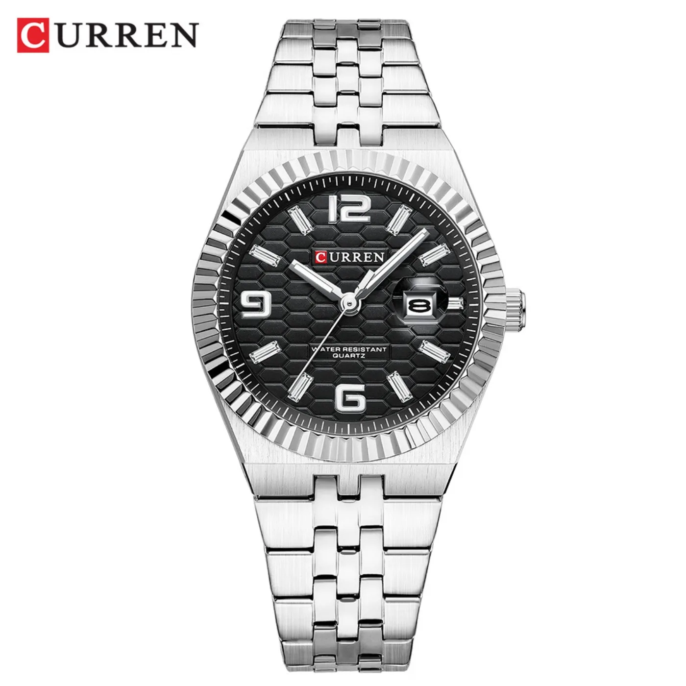 CURREN Women's Watch Analog Quartz Waterproof Ladies Wrist Watches with Date Dainty Fashion Luxury Stainless Steel Watch view 3