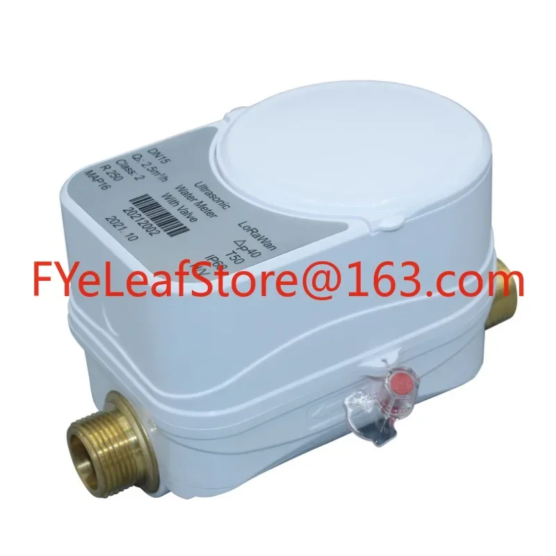 Tuya Smartlife Wireless WiFi Water Flow Monitor and Water Shutoff in 3/4 inch Smart Ultrasonic Water Meter