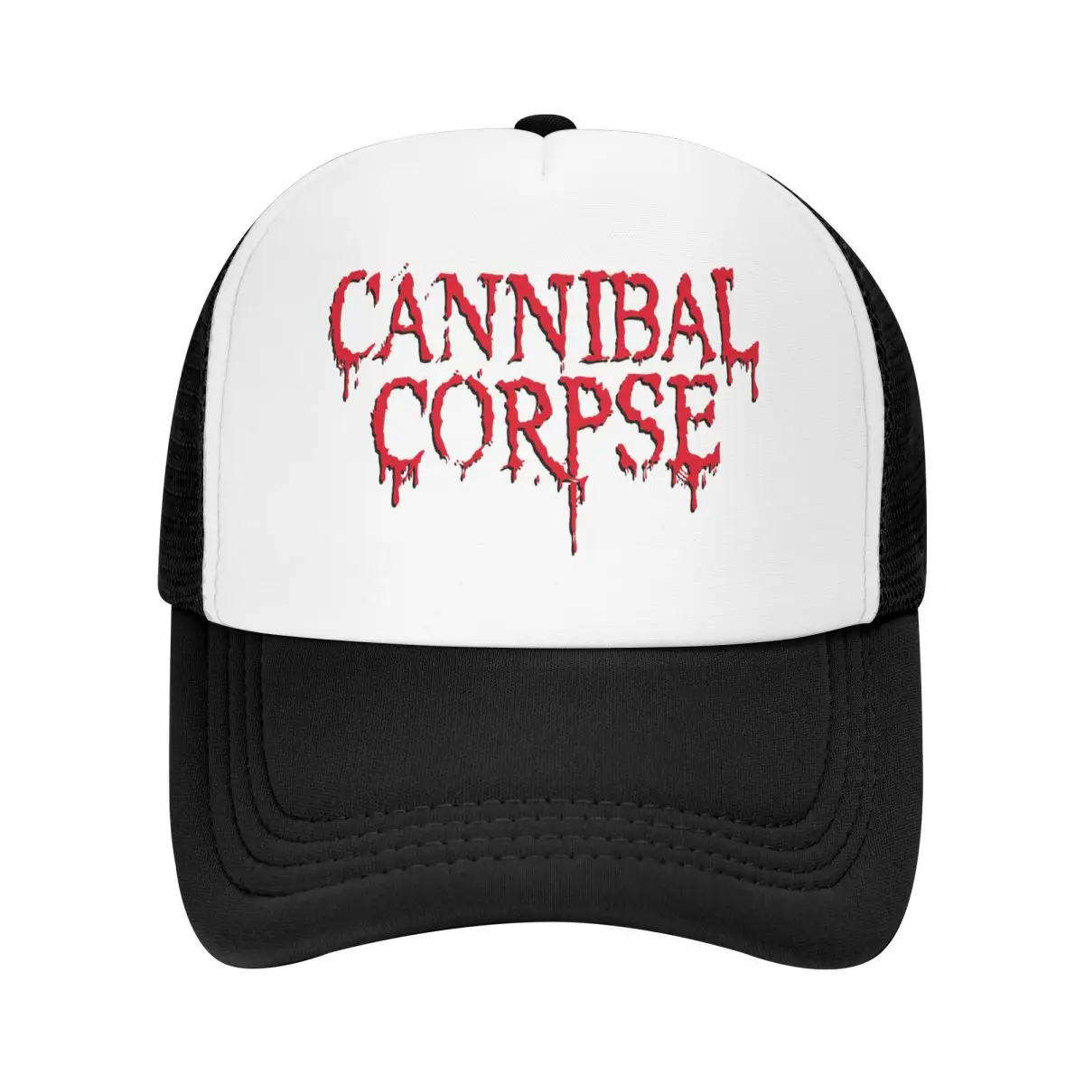 Cannibal Corpse Symbol Baseball Cap Hats Mesh Trucker Caps