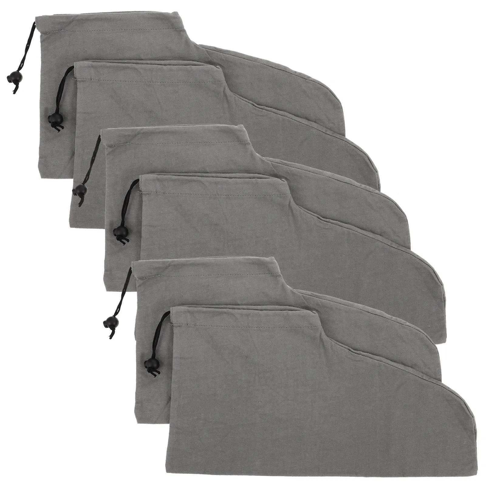 

6Pcs Travel Shoe Bags Drawstring Cotton Storage Breathable Organizer for Packing Shoes Travel Essentials Shoe Bags for Packing