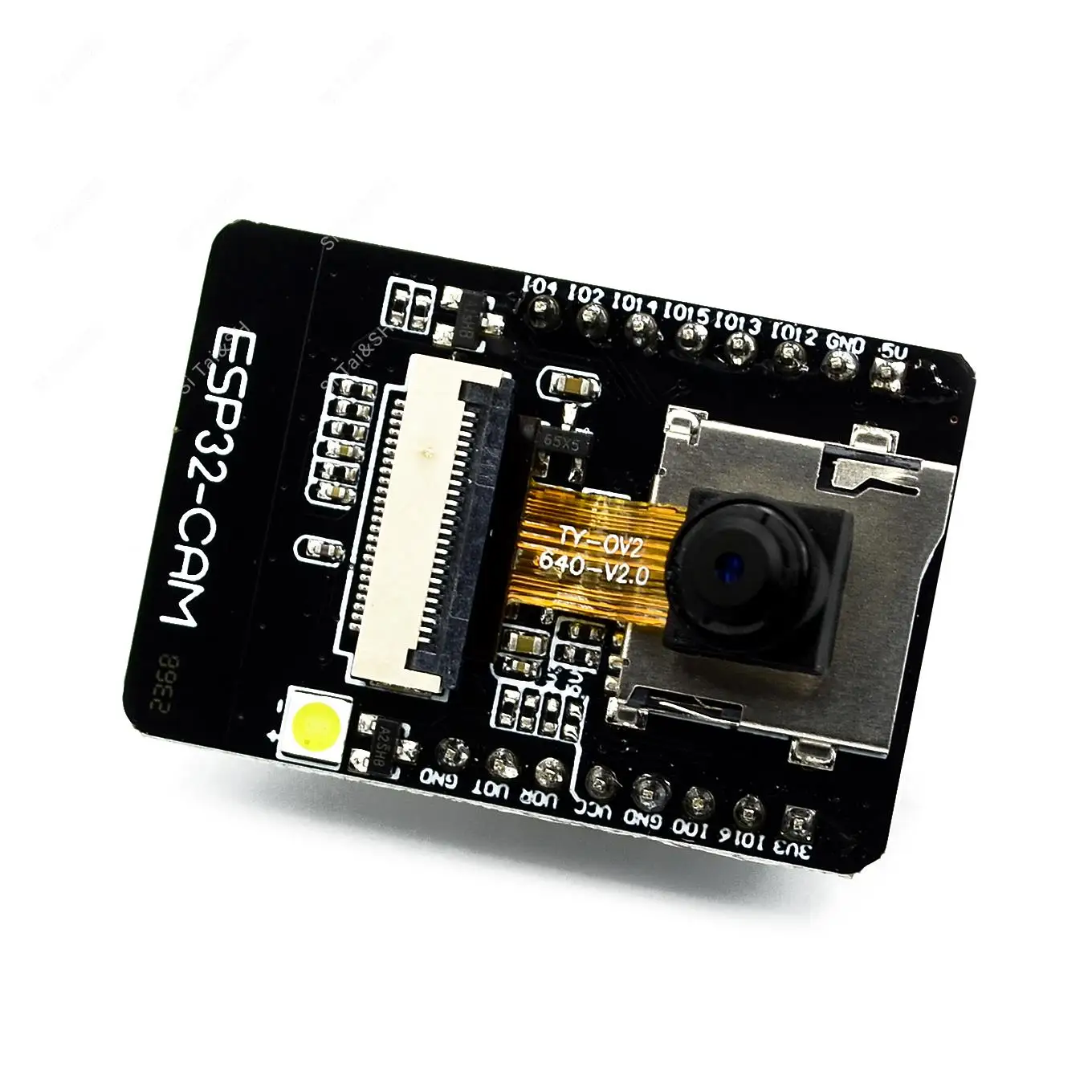 Imagem -03 - Módulo Wifi Serial Esp32 para Wifi Placa de Desenvolvimento Esp32 Cam 5v Bluetooth com Módulo de Câmera Ov2640 10 Pcs Esp32-cam