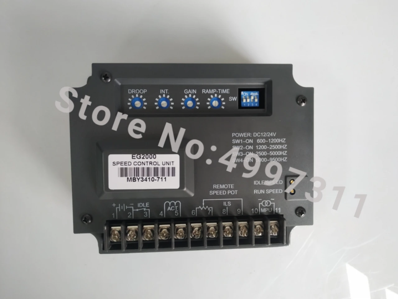 Imagem -02 - Fábrica Chinesa Eg2000 Controlador Eletrônico Universal do Regulador do Motor para o Controlador Kutai Velocidade