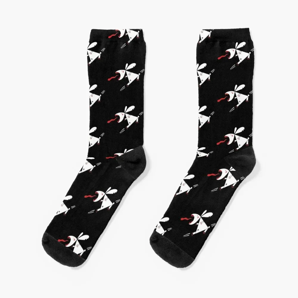 Killer Rabbit of Caerbannog Socks hockey christmas stocking Men Socks Women's