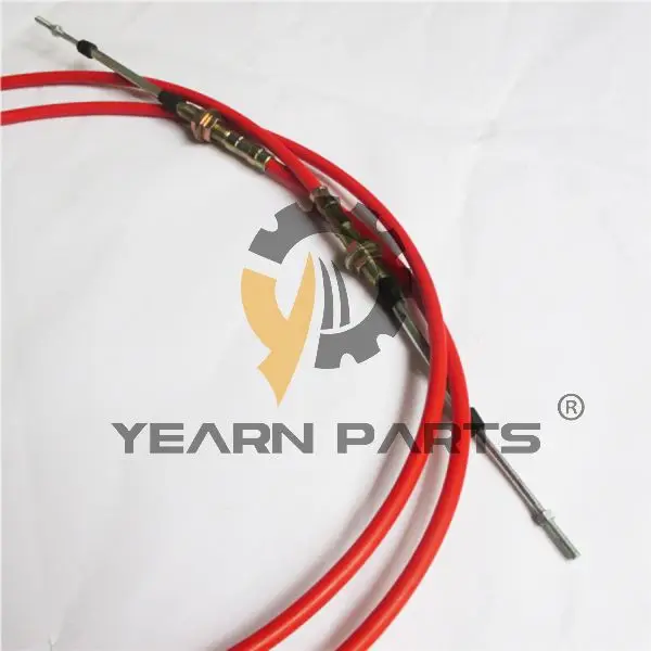 YearnParts ® Double Cables 203-43-56262 202-973-6890 203-973-5990 for Komatsu Excavator PC100-5 PC120-5 PC130-5 PC150-5 PC60-6