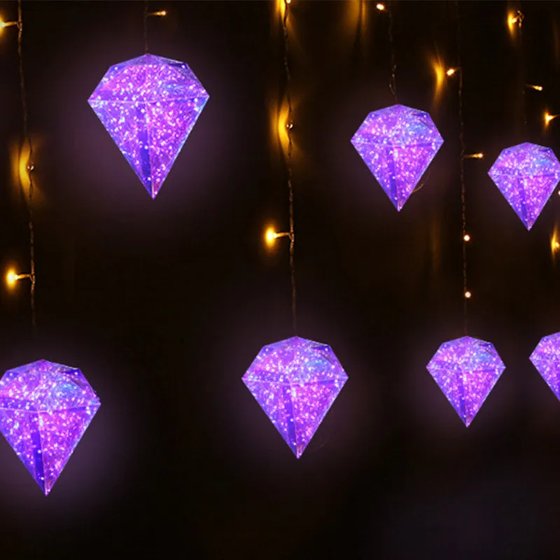 

20 шт., блестящие свадебные потолочные центральные элементы, фэнтезийный бриллиантовый кулон, ремесло для дома, витрина, подвесной орнамент, украшение для вечеринки