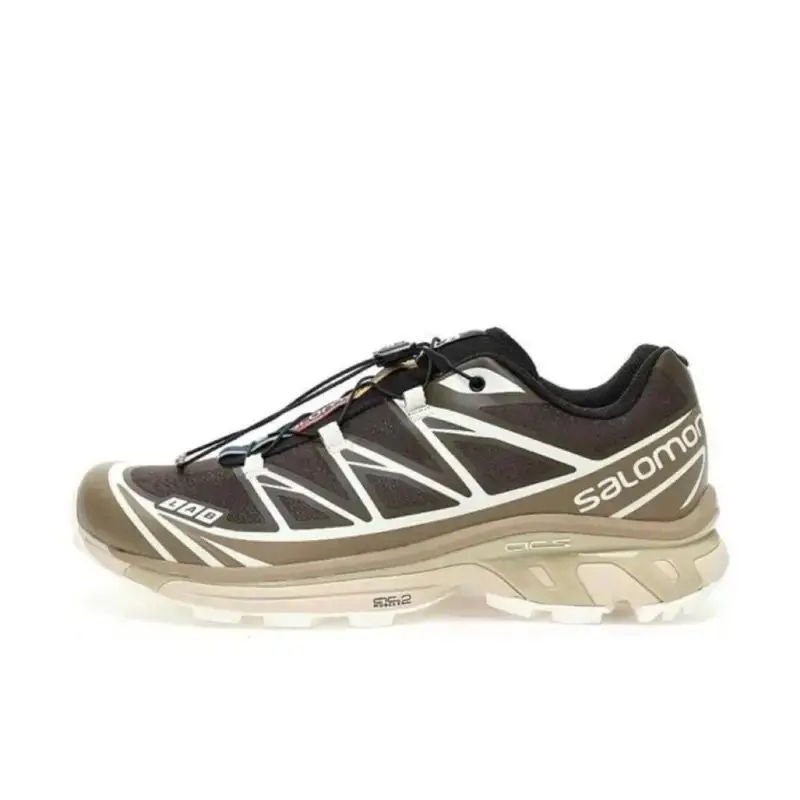 Salomon XT-6 Outdoor Performance hardloopschoenen voor wandelen en trailsporten (wit/zwart)