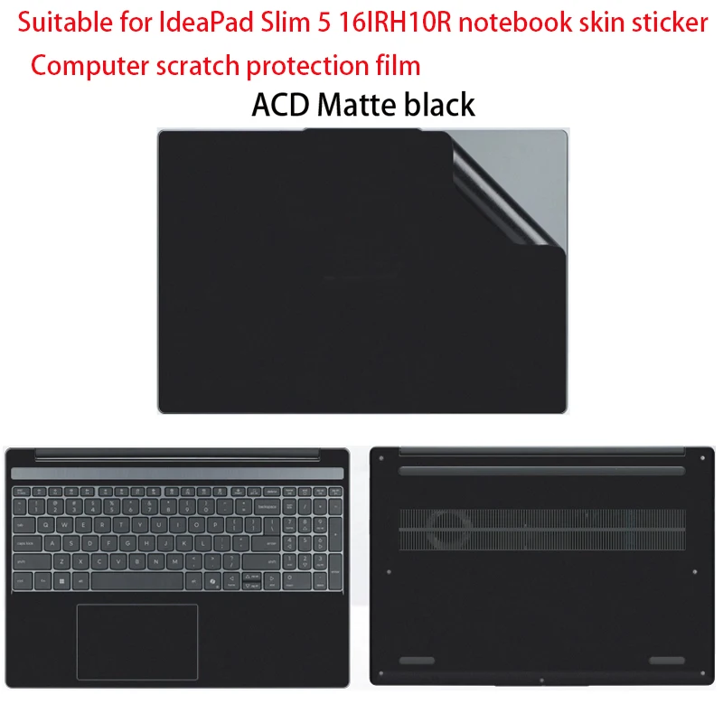 For 2025 Lenovo IdeaPad Slim 3 15AHP10 Laptop Skin Sticker 15.3 Inch 15IRH10 Computer Case Body Protective Film Vinyl Sticker