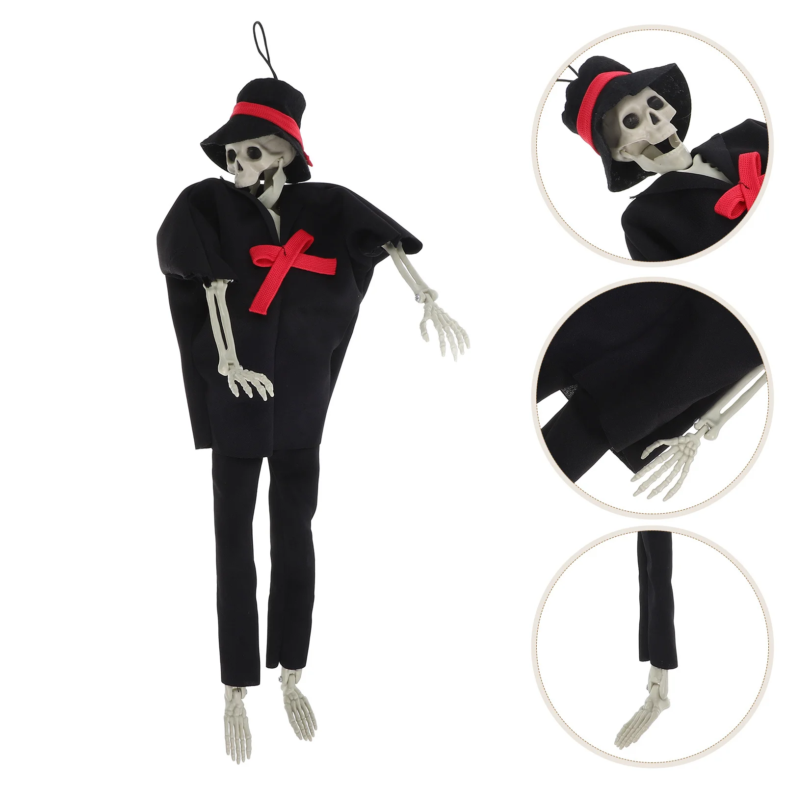 Statue de mariage d'halloween, décoration de bureau pour marié, ornement en plastique pour la maison et le bureau, Figurine de crâne