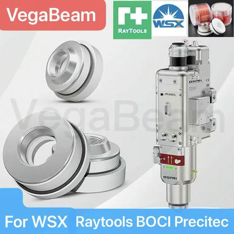 الليزر السيراميك حلقة قطع رئيس فوهة ل Boci Raytools Precitec آلة قطع الألياف رئيس فوهة حامل Dia32/D31/D31/D20/D28