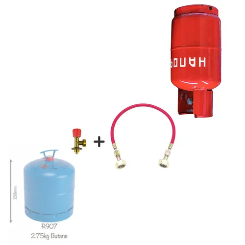 Imagen 2 del producto Tubos de conexión de llenado de cilindro de GLP Campingaz adaptador de gas butano recargable R901/904/907