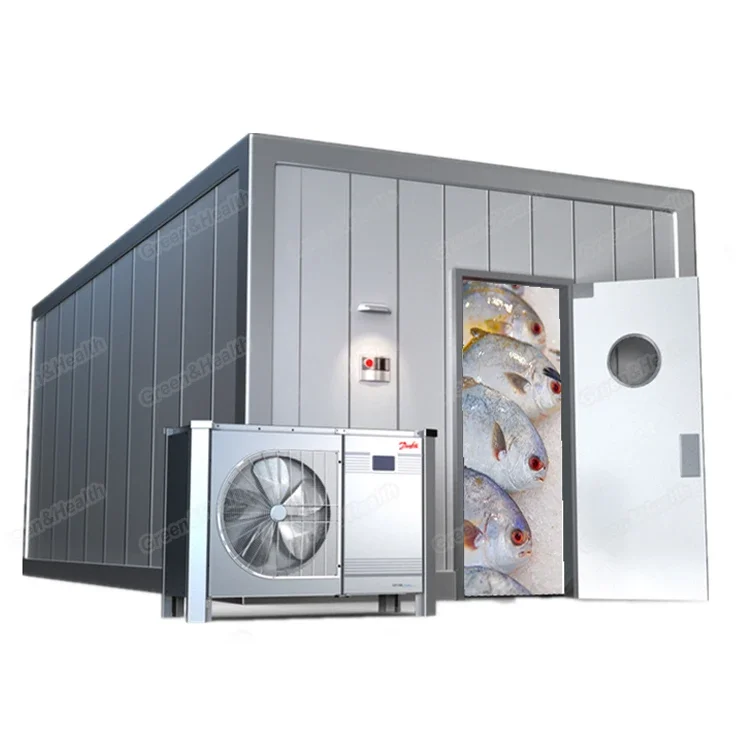 Meat Seafood Beef Chicken Quick Freezer Walk in Storage Container Provided Compressor Automatic Energy Save Cold Storage 2000