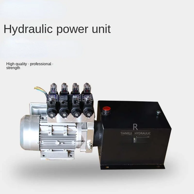 Applicable to Power Unit 380V Pump Station Hydraulic System Small Hydraulic Station Lift Bending Machine Flat Wagon Oil Cylinder